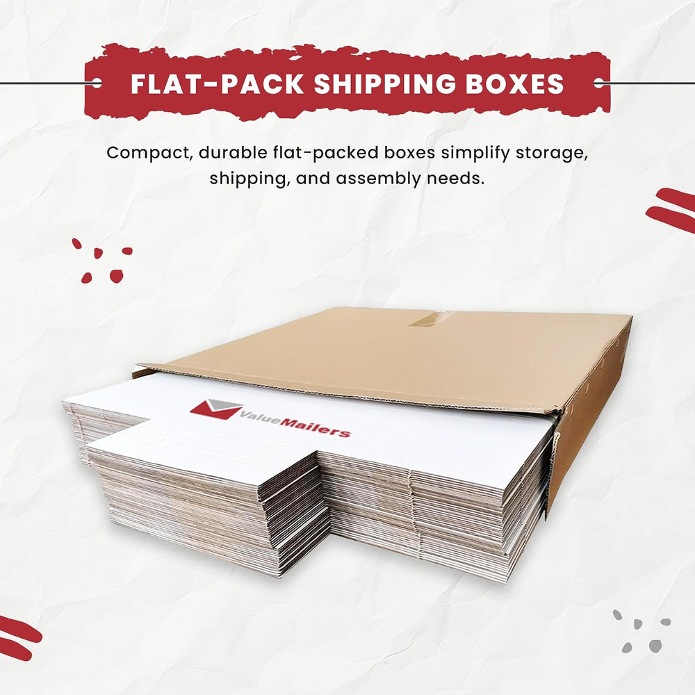 100 Record lp Mailer Mailers White Holds 1 to 4 Albums - 12" Record LP V...