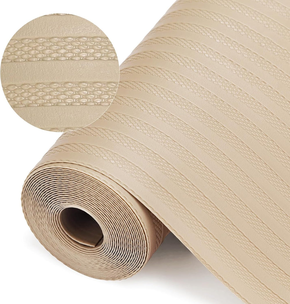 Shelf Liners for Kitchen Cabinets, 23.6 X 236.2 Inches Durable Pantry Shelvin...