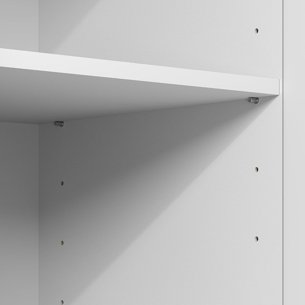 Furinno Robin Storage Cabinet, 5-Tier Pantry Cabinet with Adjustable Shelves,...