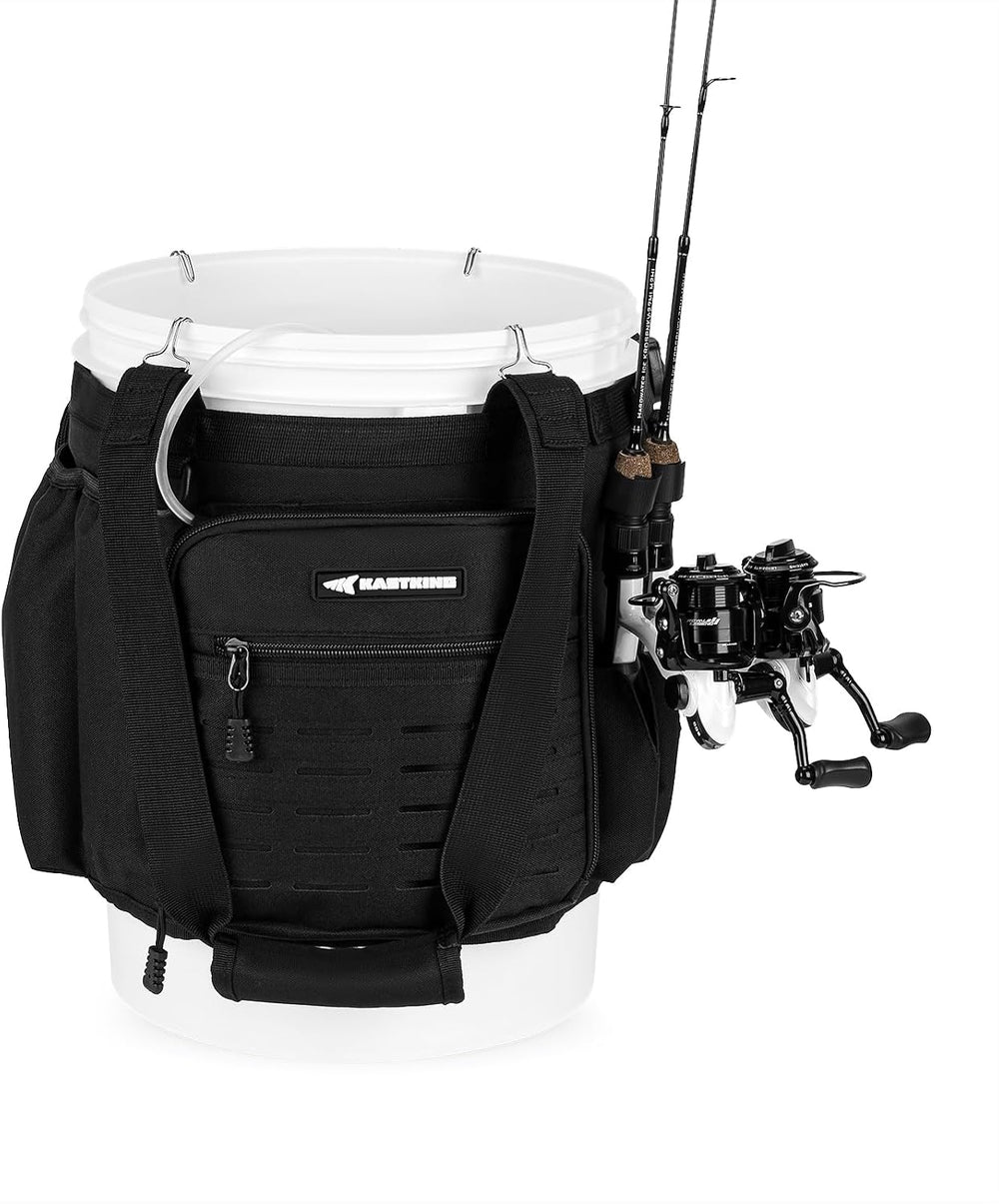KastKing Karryall Fishing Bucket Organizer for 5 Gallon Bucket, Fishing Bag