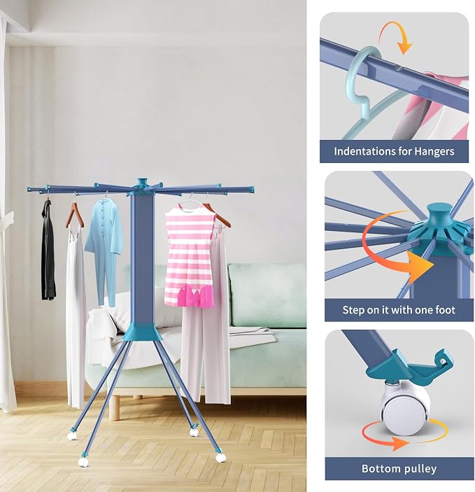 Clothes Drying Rack Foldable & Collapsible Drying Racks