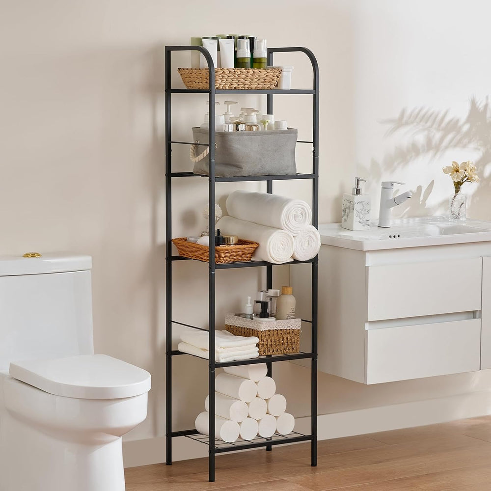 Towel Racks for Bathroom,5-Story Free Standing Towel Holder,Durable Metal Tow...