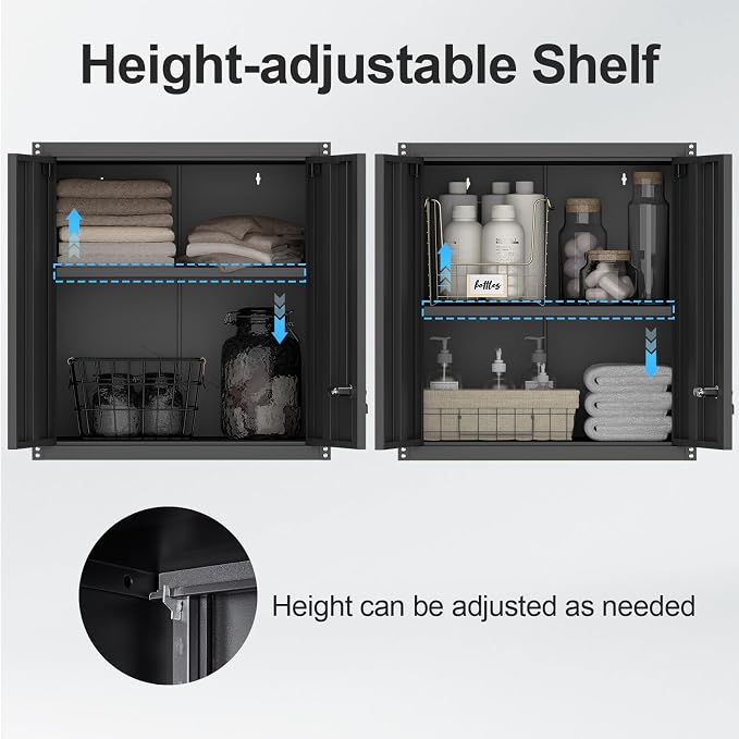 Steel Wall Cabinet, Metal Locking Wall Cabinet, Wall Hanging Metal Cabinet