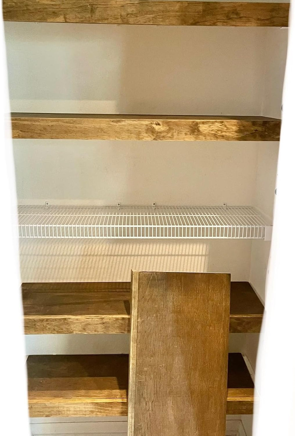 Wire Rack Covers by Crafted Palm for Removable Closet, Pantry, Bathroom, Bedr...