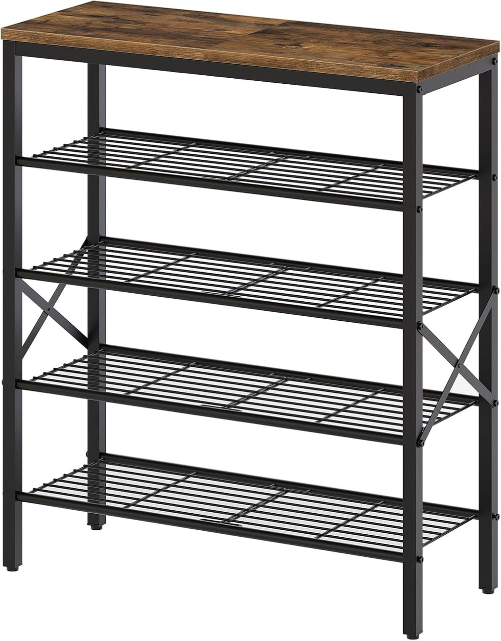 YATINEY 5-Tier Shoe Rack, Shoe Storage for Entryway and Closet, Free Standing...