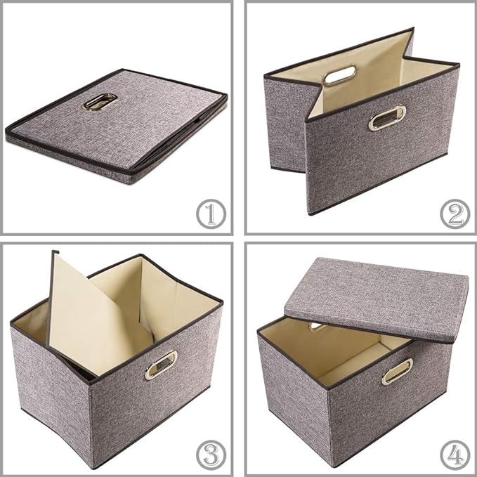 PRANDOM Large Collapsible Storage Containers