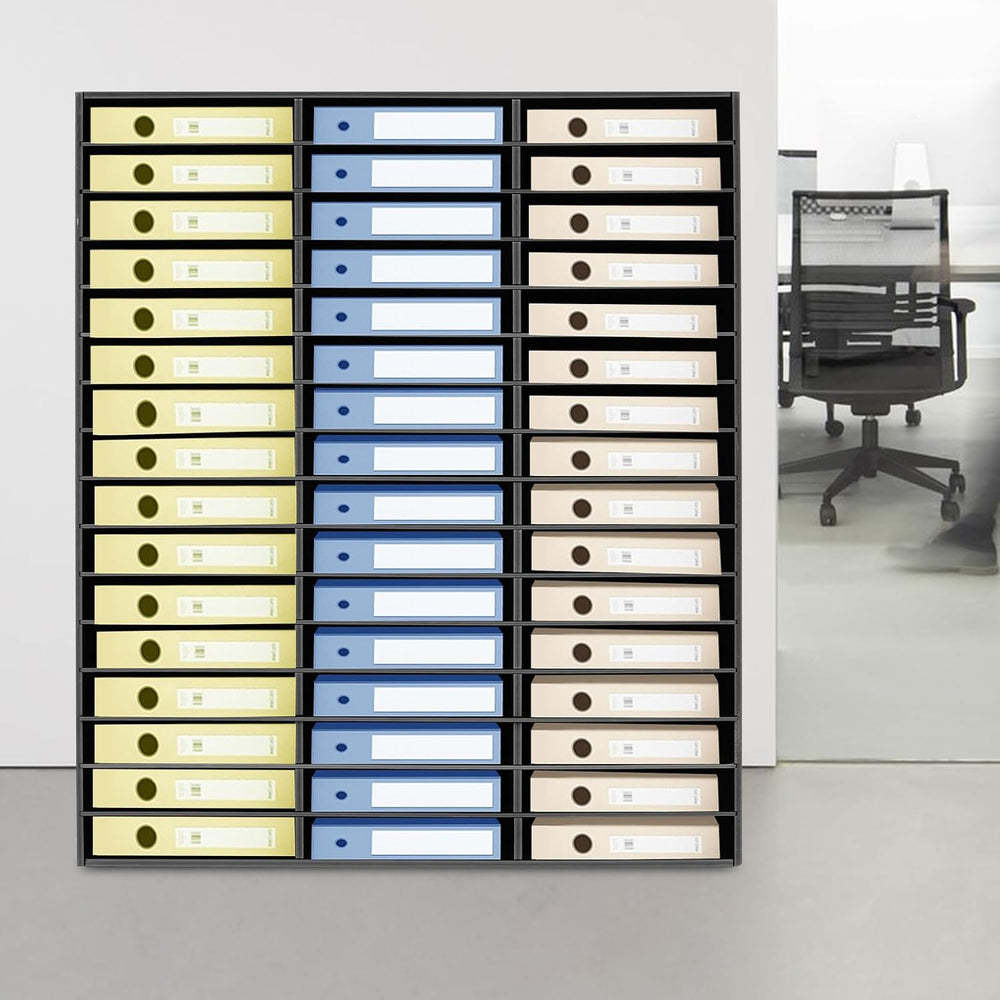 Literature Organizer,Desktop File Sorter Mail Center,Paper Storage Cabinet wi...