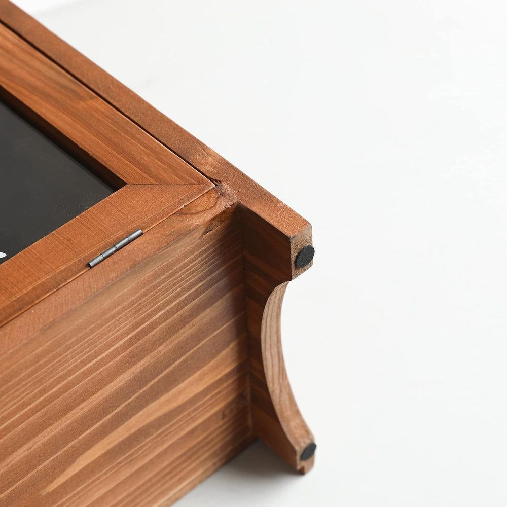 COLLECTIVE HOME - Storage Cabinet, Mini Countertop Cabinet, Wood Organizer fo...