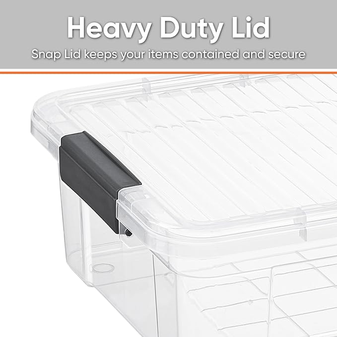 Superio Clear Storage Boxes