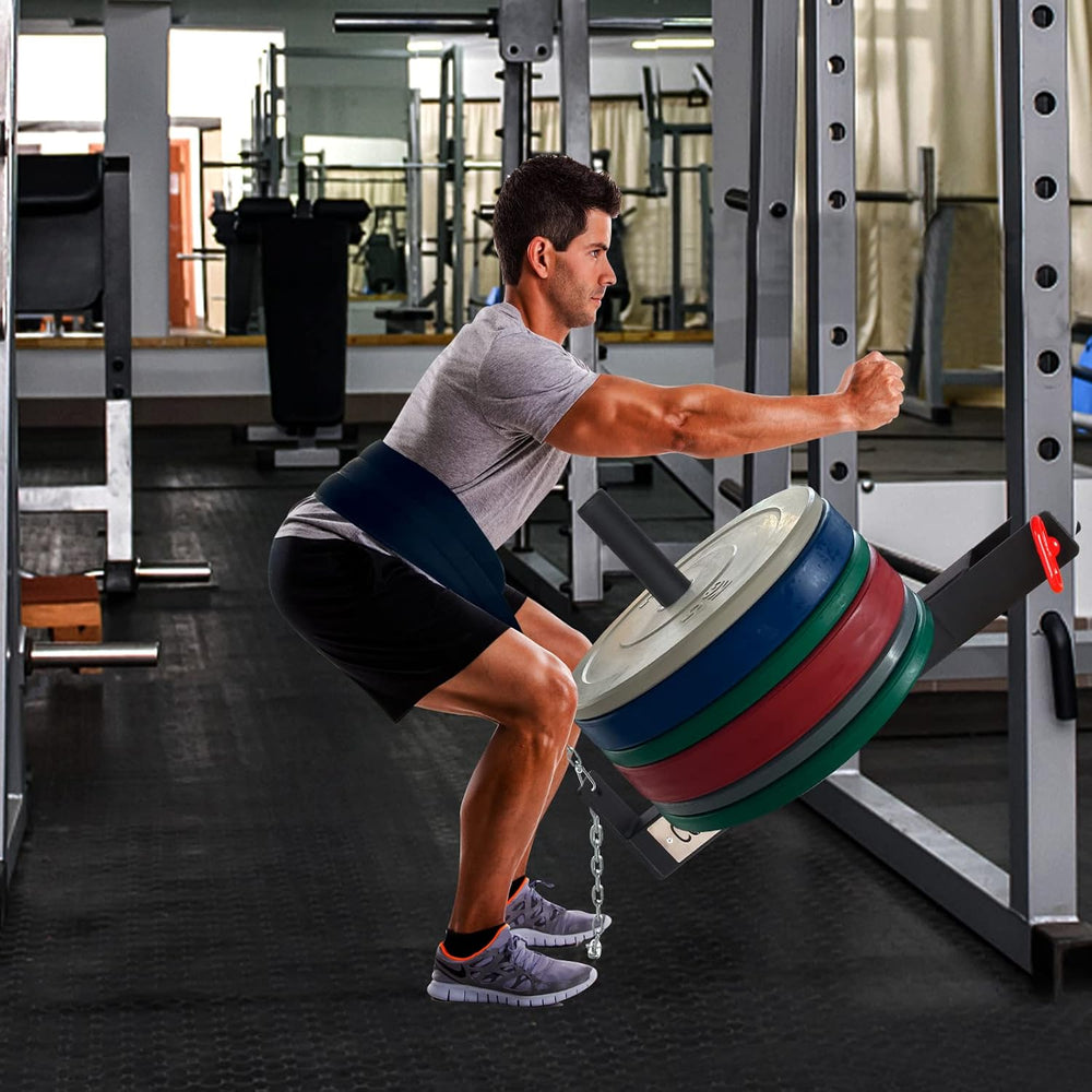 14’’ Long Post Length Belt Squat Attachment for Racks Fits 2" x 2",...
