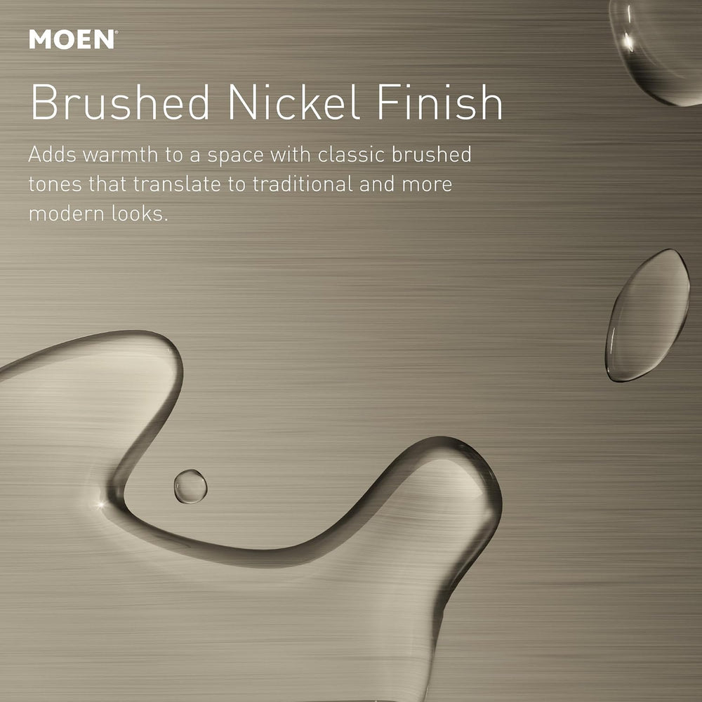 Moen Sage Collection Spot Resist Brushed Nickel 24-Inch Double Bathroom Towel...