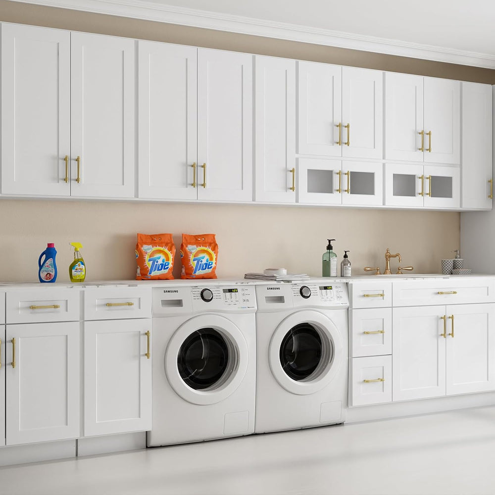 ROOMTEC RTA Wood Wall-Mounted Cabinet,Bathroom Medicine Cabinet