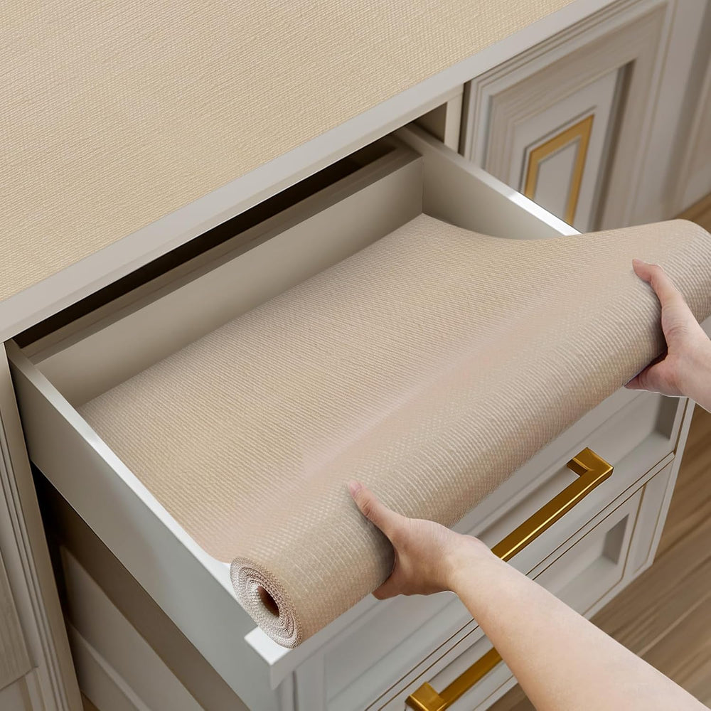 Shelf and Drawer Liner for Kitchen Cabinet Non-Adhesive Non Slip