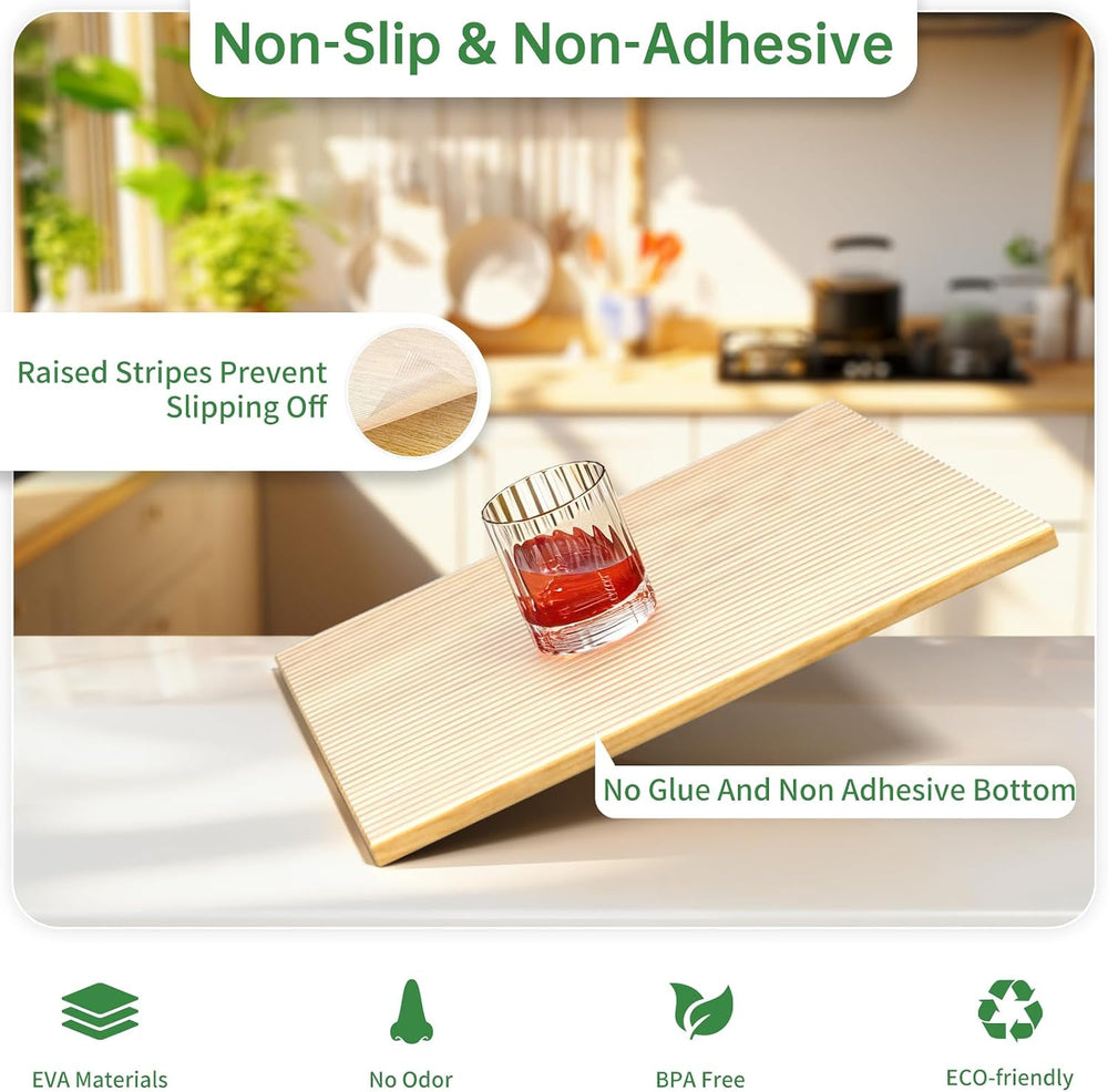Shelf and Drawer Liner for Kitchen Cabinet Non-Adhesive 24IN x 30FT