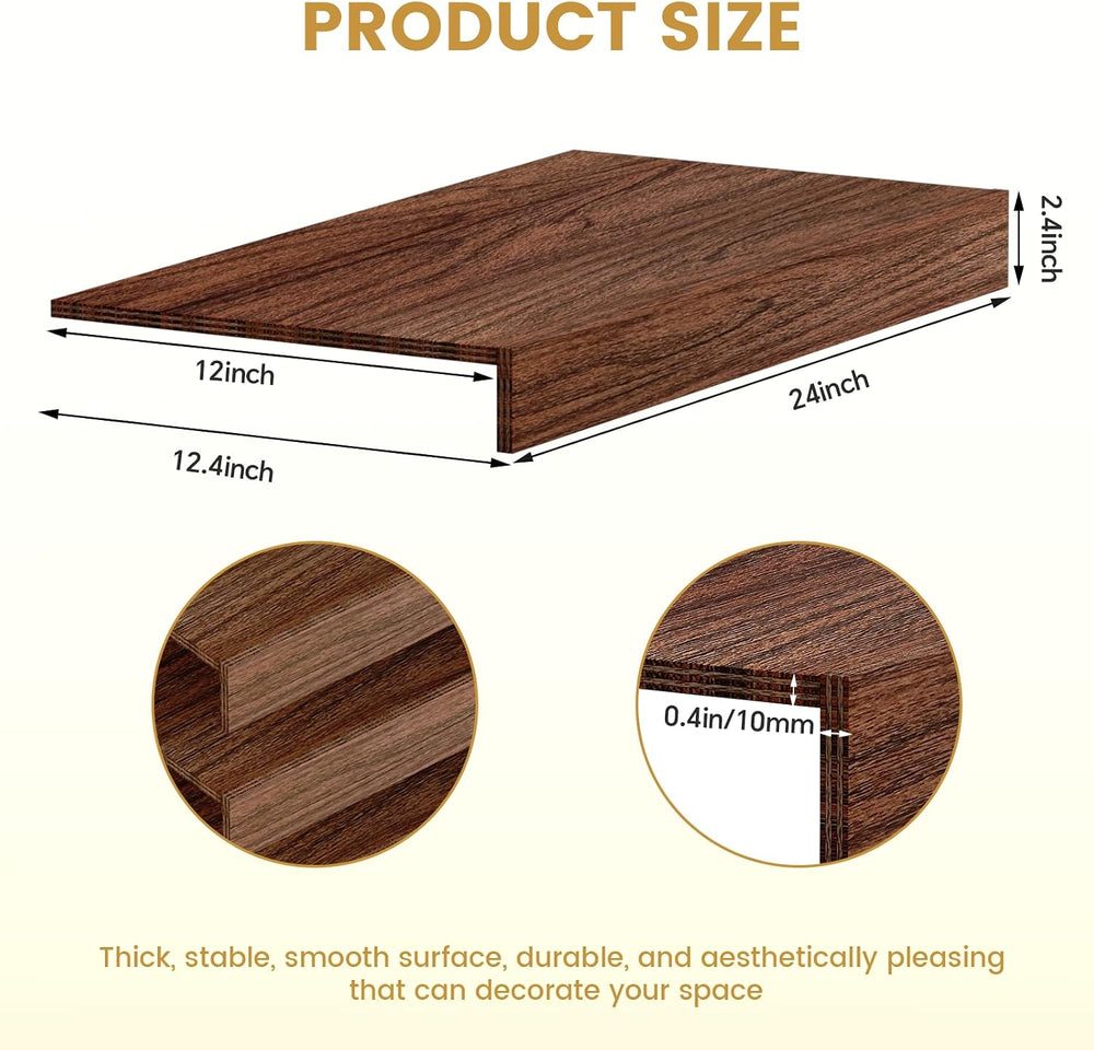 Wood Wire Shelf Covers Wire Rack Covers for Pantry and Closet Removable Shelf...