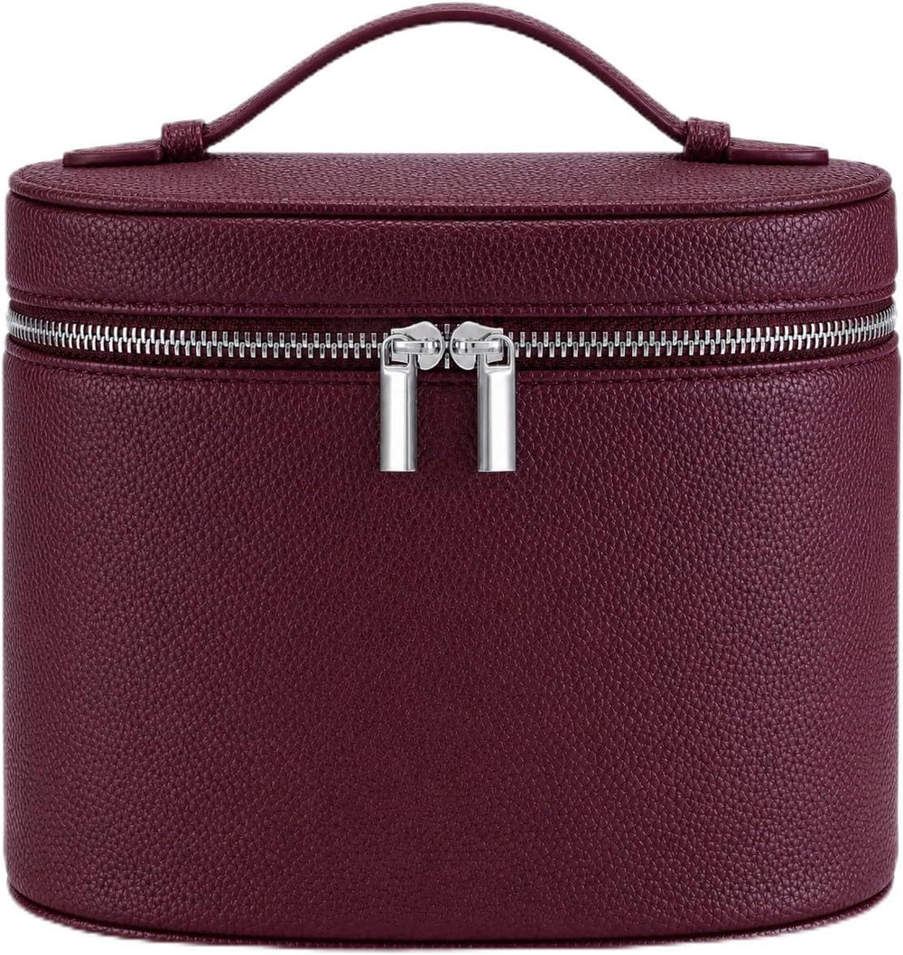 Makeup Bag Vanity Case Cosmetic Bag with Removable Divider Travel Toiletry Ba...