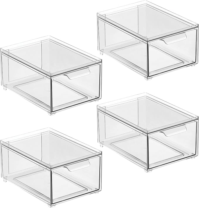 mDesign Stackable Storage Containers Box