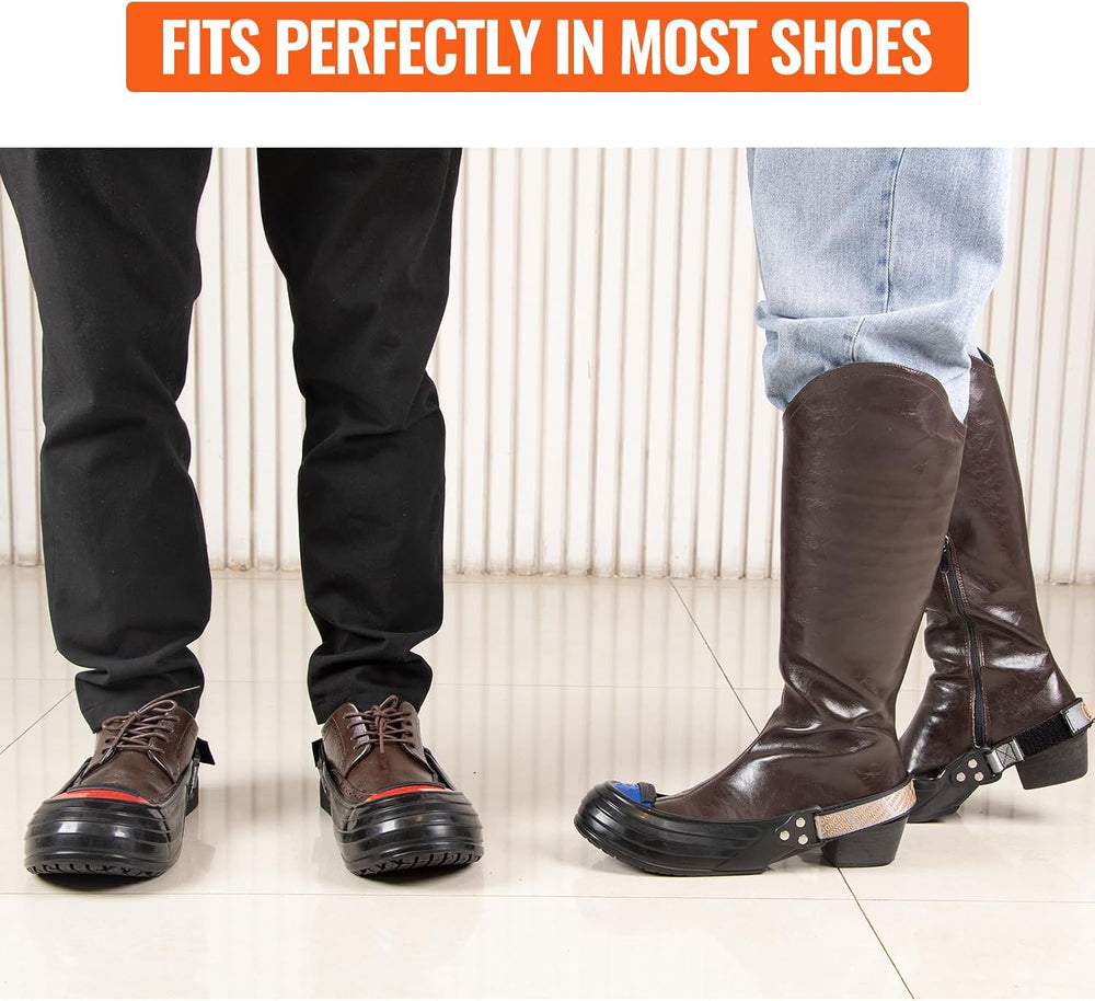 Steel Toe Covers for Shoes Safety Overshoes Steel Toe Caps Safety Boot Anti-S...