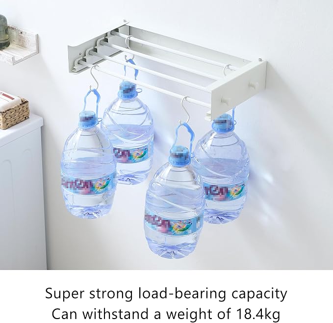 Clothes Drying Rack, Laundry Hanger Dryer Rack, Wall Mounted Drying Rack