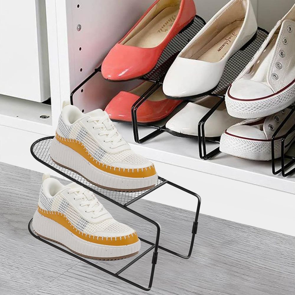20Pack Shoe Slots Organizer Metal Shoe Stacker Shoe Storage Organizers for Cl...