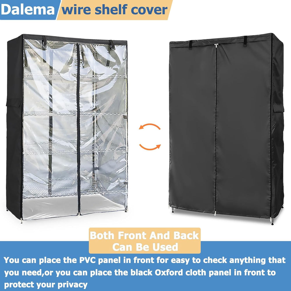 Waterproof Shelf Cover,Outdoor 600D Heavy Duty Dustproof Storage Shelves Cove...