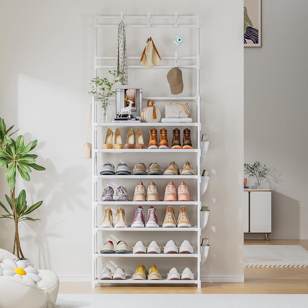 OYREL Shoe Rack 7 Tier Shoe Organizer Storage 21-28 Pairs