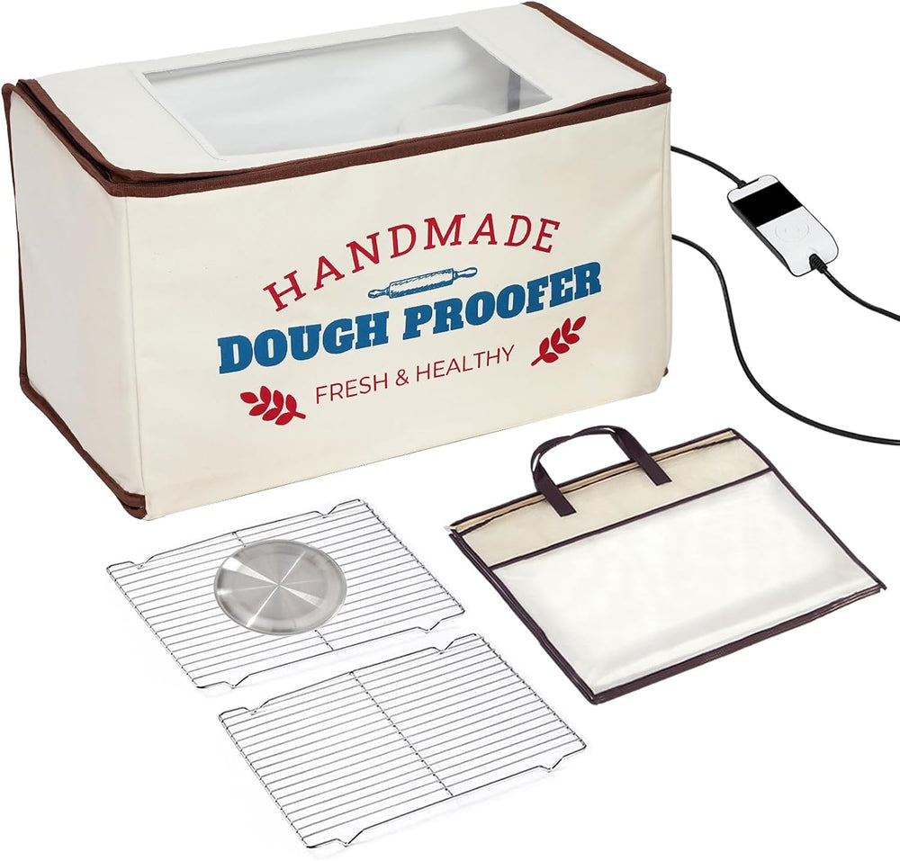 Extra Large Dough Proofing Box50-130°F, 3-Sided Heat 24HTimer