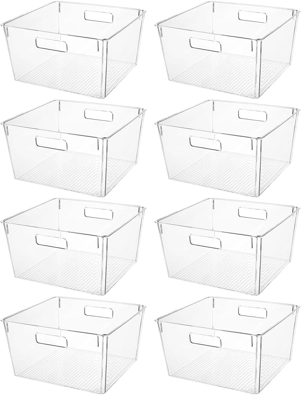 Clear Extra Large Plastic Storage Bins