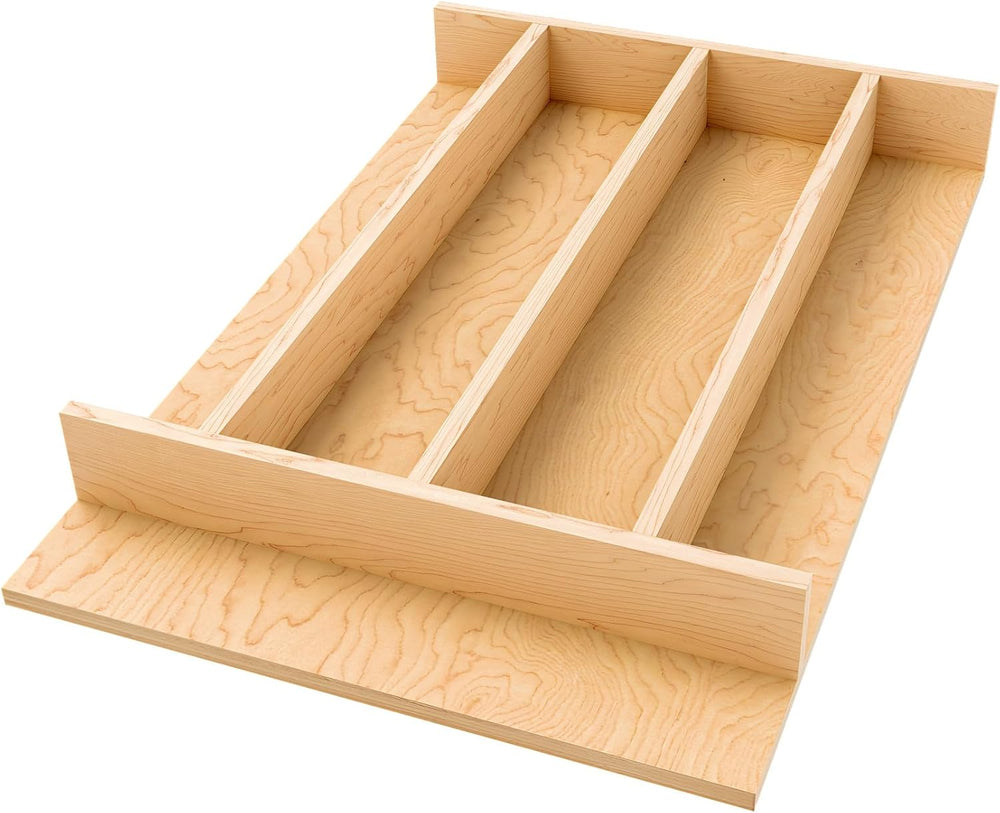 Rev-A-Shelf Natural Maple Right Size Utensil Insert Home Storage Kitchen Orga...