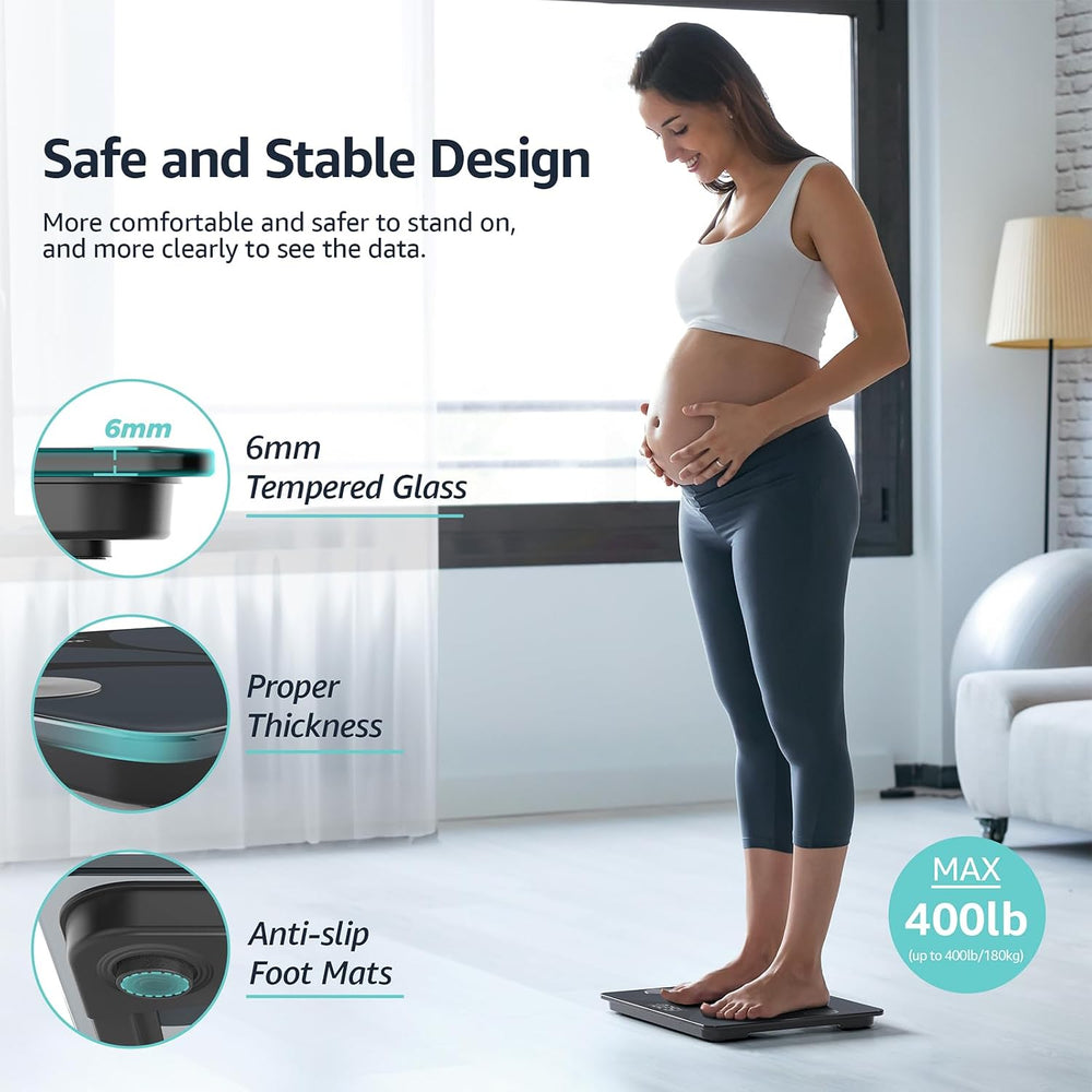 Posture Scale for Body Weight, Digital Bathroom Smart Scale, 13 Body Composit...