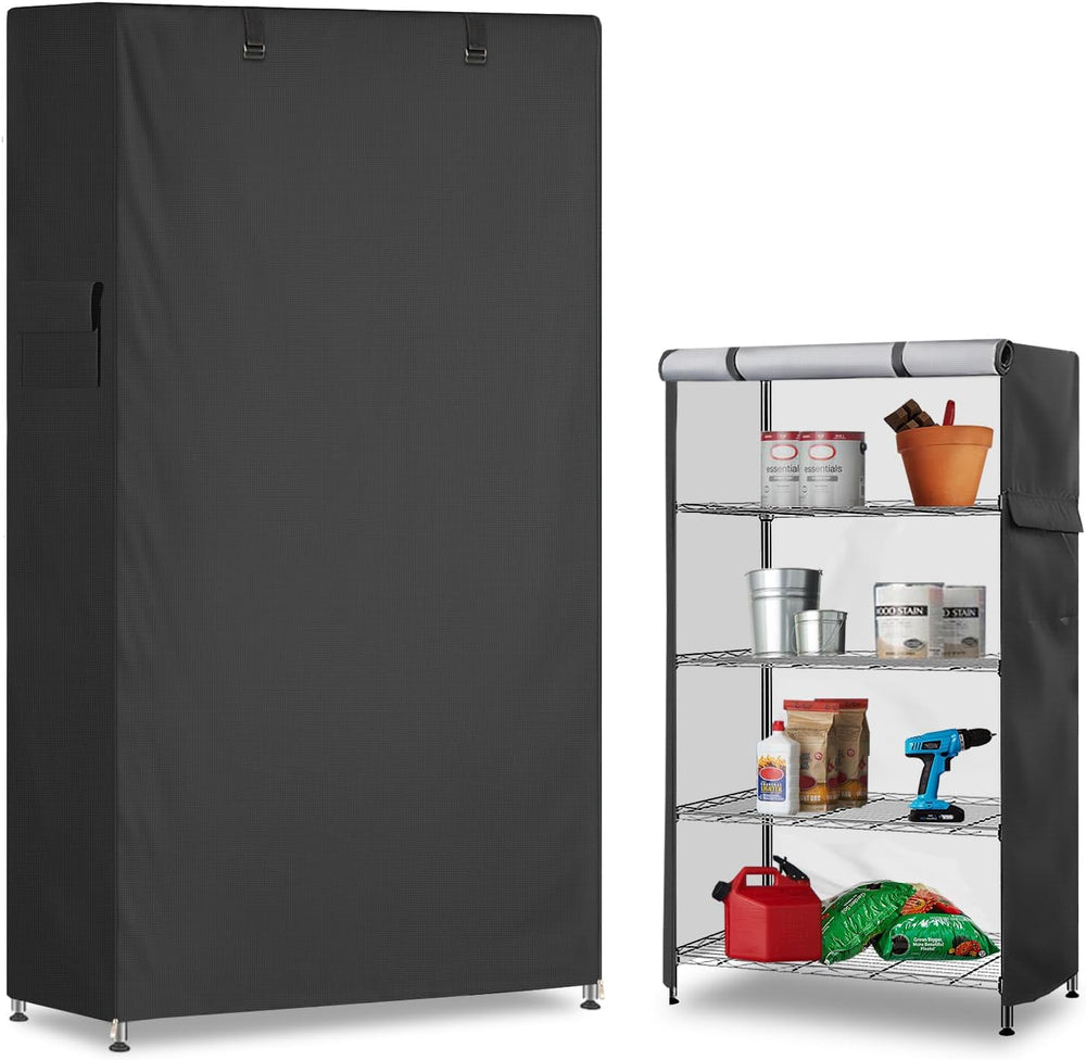 Storage Shelf Cover,Outdoor Heavy Duty 600D 48''W x 20''D x 7...