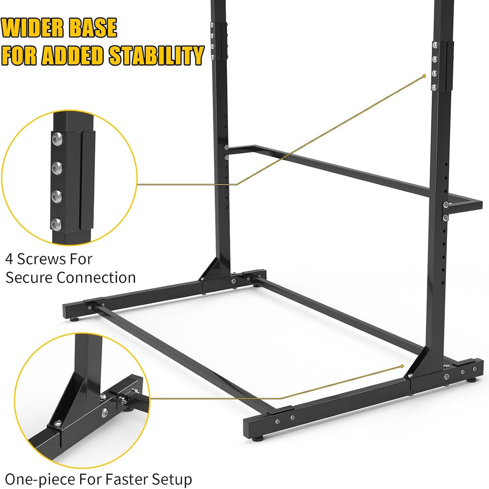Freestanding 5 Bikes Stand w/Upgrade Hooks, 52" Heavy Duty Bike Rack