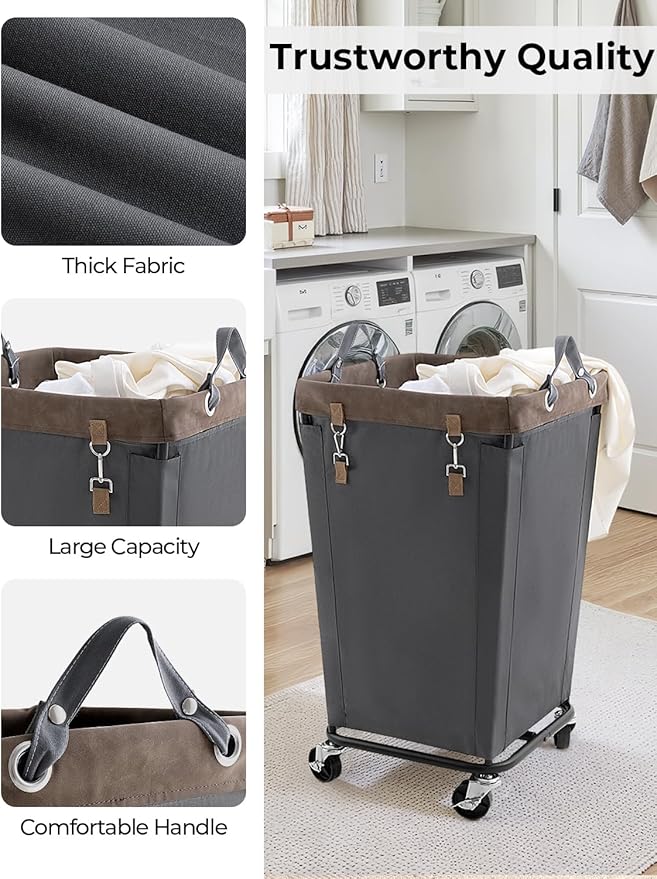 StorageWorks 160L Laundry Basket