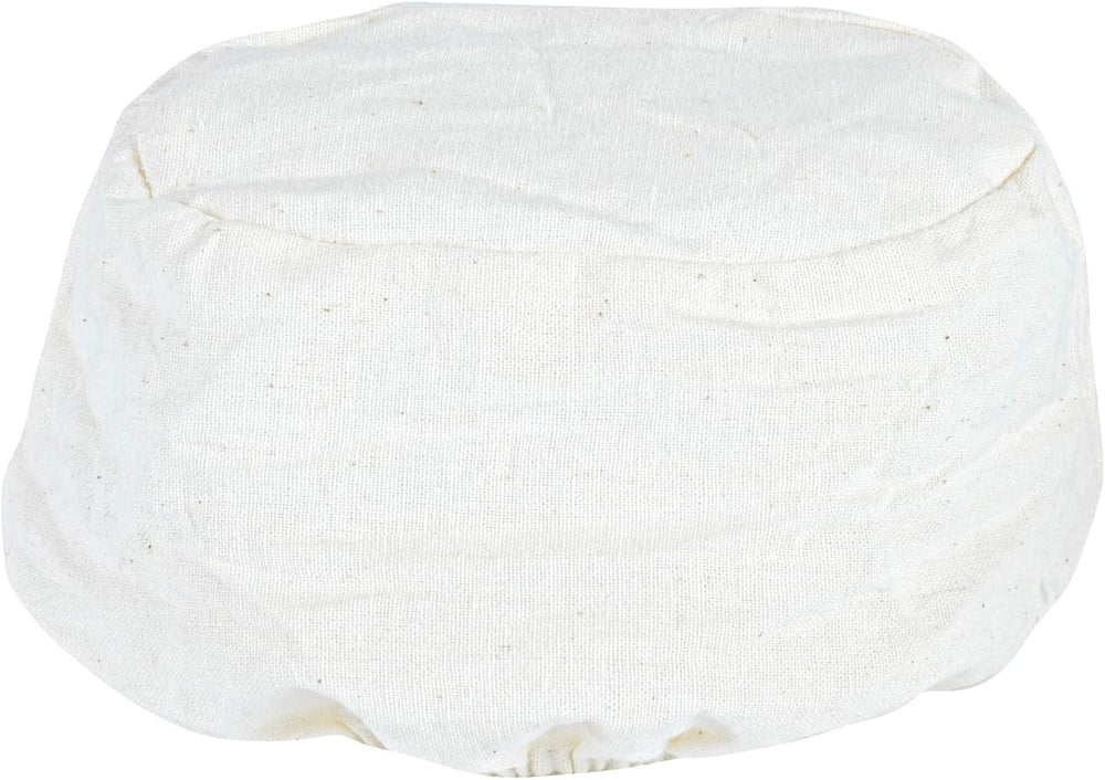Restaurantware Oval Rattan Banneton Proofing Basket, 2 Cotton Liners, 1 Ct