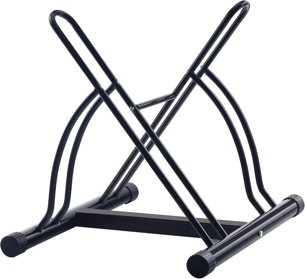Bike Rack – Dual Bicycle Stand for Mountain, Road, or Kid’s Bikes – Indoor or...