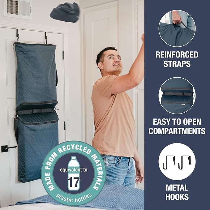 CleverMade Convertible Laundry Hamper Bag