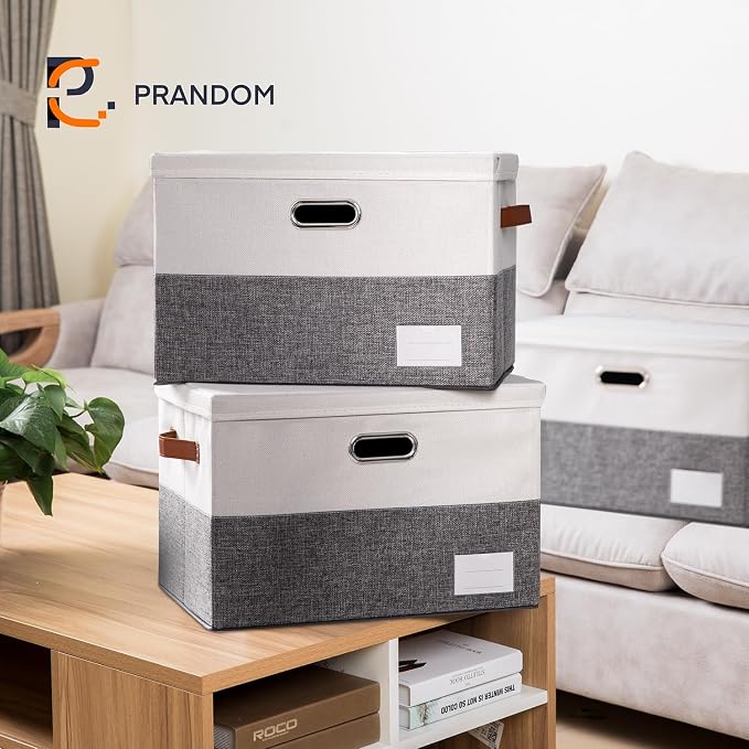 PRANDOM Foldable Storage Bins