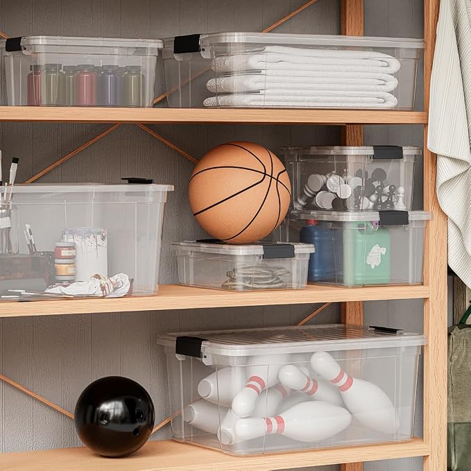 Superio Clear Storage Boxes