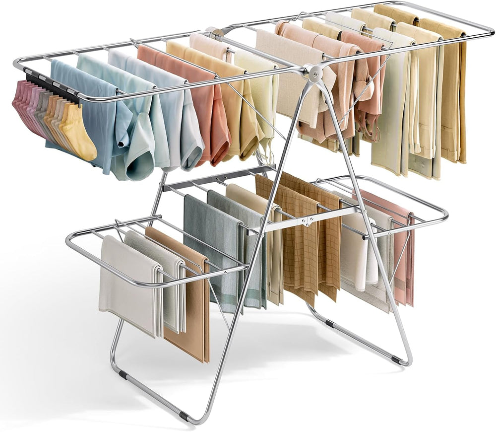 APEXCHASER Clothes Drying Rack
