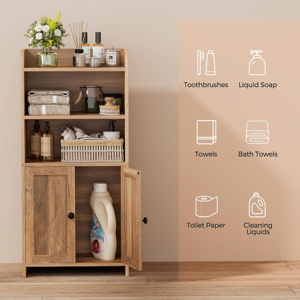 Small Bathroom Storage Cabinet, Toilet Paper Storage Cabinet