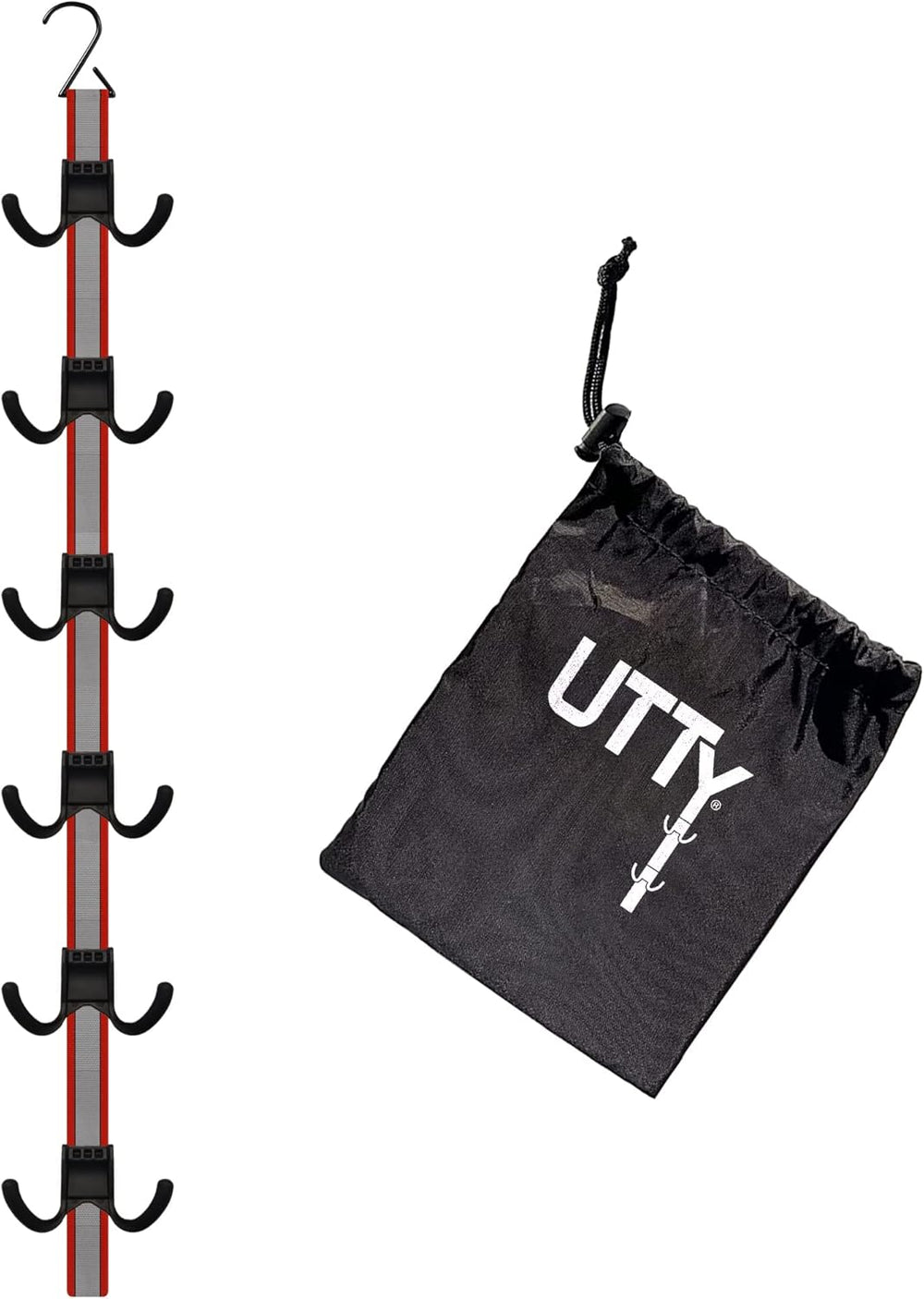 UTTY Multipurpose Portable Hanging Rack - Vertical Hockey Gear Drying Rack