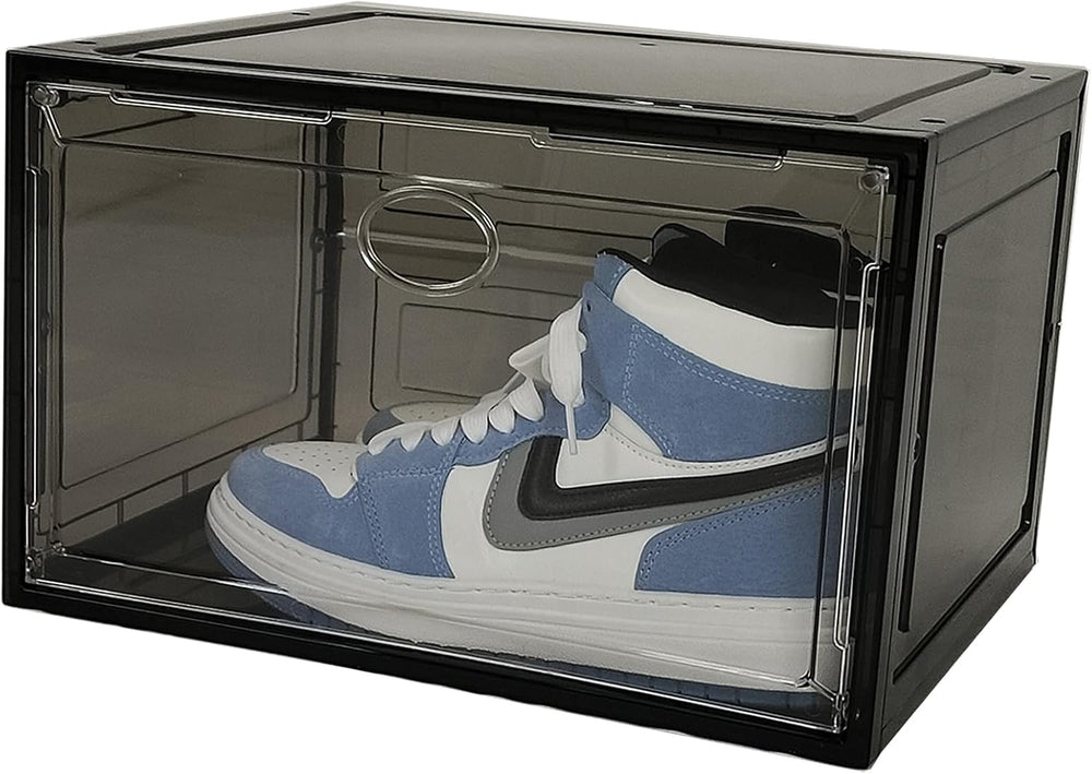 KEFA 1 PACK XL Shoe Storage Box Side Open Shoe Organizer