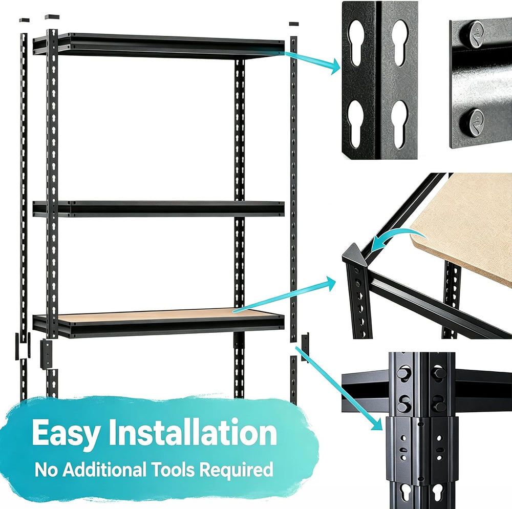 Garage Shelving Units Shelves for Garage Storage Shelf 72" x 36" x ...