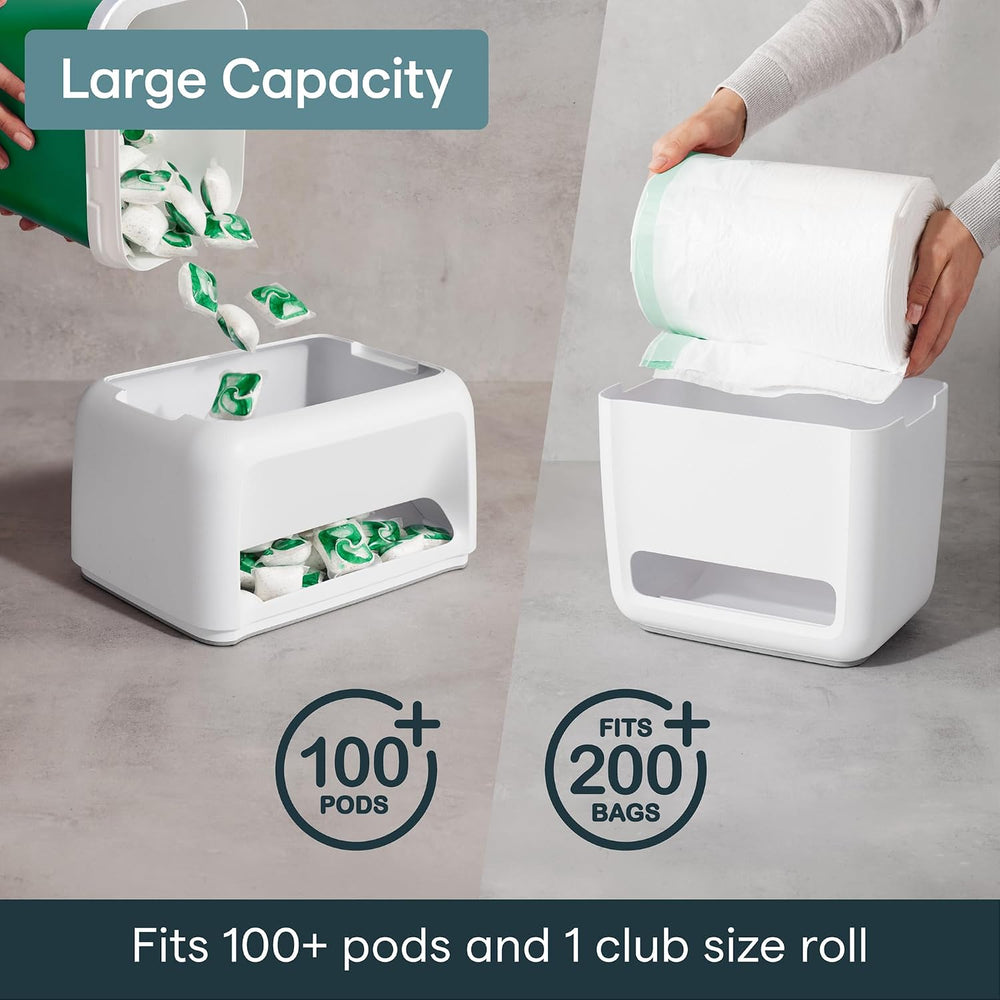YouCopia SinkSuite Bag & Pod Dispenser, Standing Garbage Bag and Dishwash...