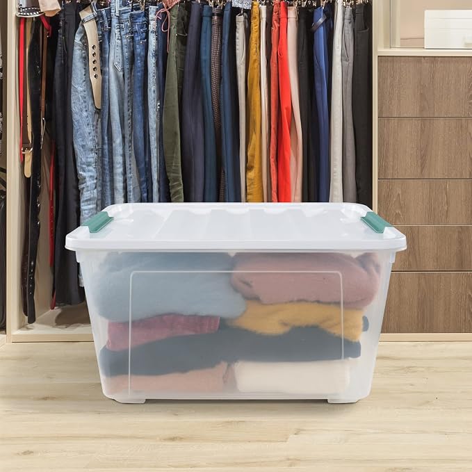 80 L Extra Large Plastic Storage Box