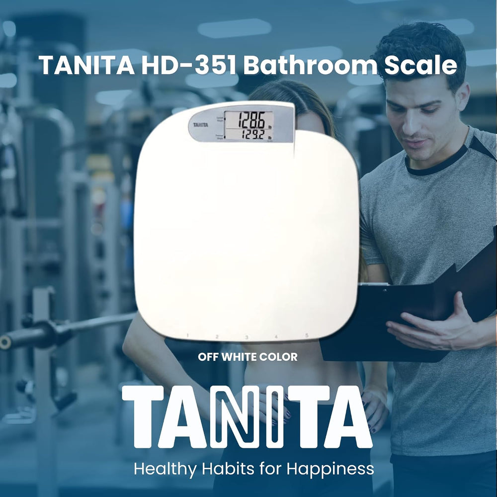 Tanita HD-351 Japan Technology Digital Bathroom Weight Scale- 440 lbs Capacit...