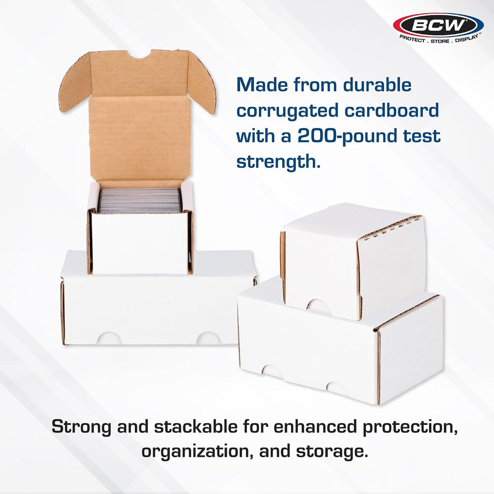 BCW 400-Count Trading Card Storage Box | Baseball Card Storage Box for Sports...