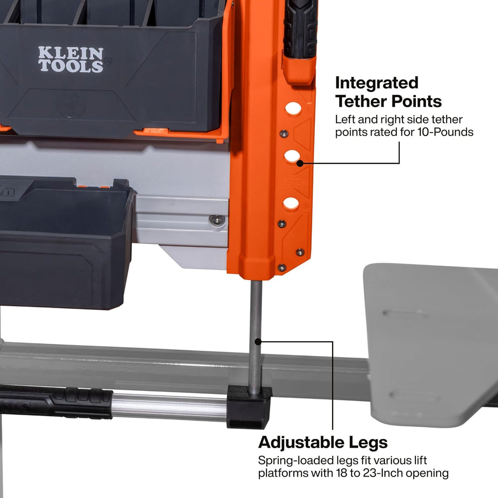 KLEIN TOOLS BC700WA LiftPro 24-Inch Wall Mount System, Heavy-Duty Modular Too...