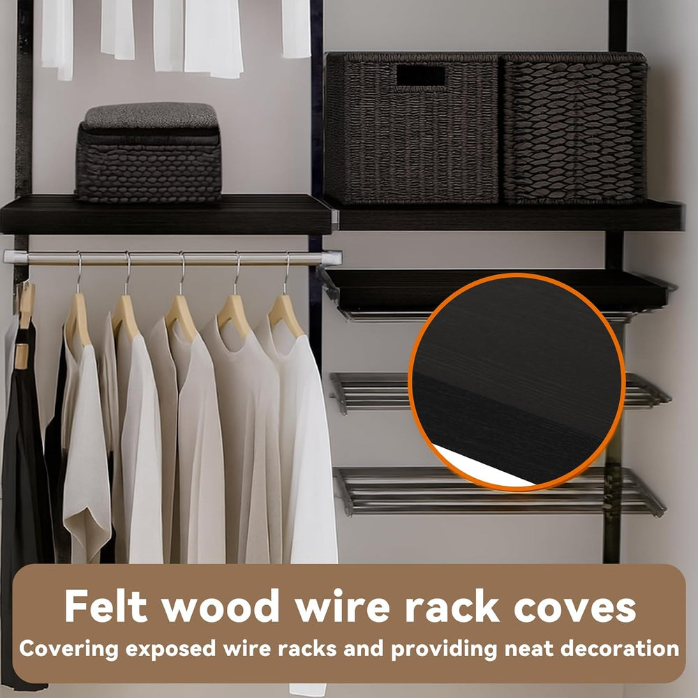 5 Pack 24x16in Wire Shelf Cover for Pantry, Closet, Kitchen – Waterproof PVC ...