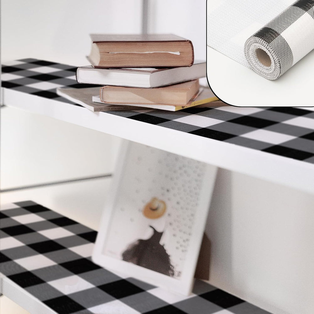 Shelf Drawer Liners for Kitchen Cabinet Non-Adhesive 17.5In x 20FT
